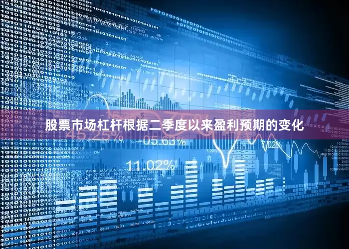 股票市场杠杆根据二季度以来盈利预期的变化