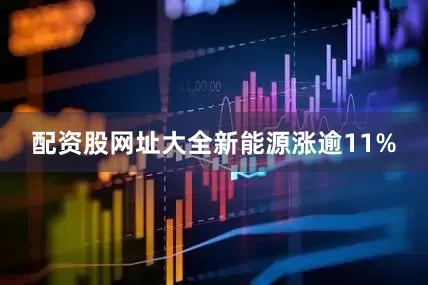 配资股网址大全新能源涨逾11%